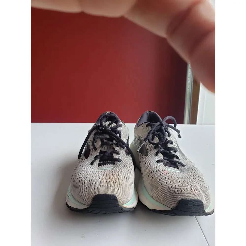 Brooks Glycerin GTS 19 Shoes Size 9.5 Womens Gray Running Marathon 1203441d074